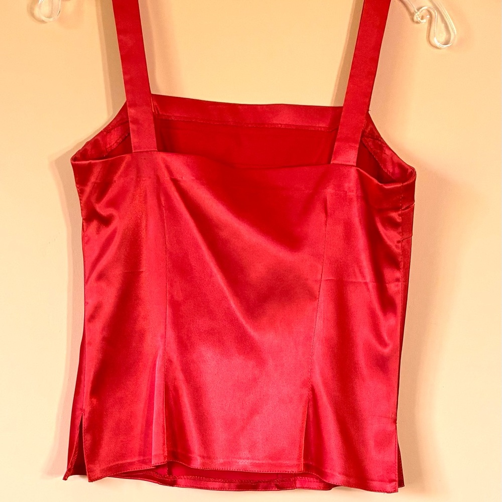 Hand-made Satin Elegant Top - Picture 4 of 11